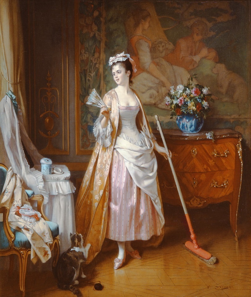 Почему философия служанка. Жозеф Каро (Joseph Caraud), 1821-1905. Французский живописец Joseph Caraud (1821 - 1905). Художник Joseph Caraud. Французский художник Joseph Caraud..